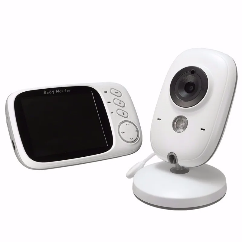 

VB603 Wireless Video Baby Monitor Music Nanny Camera with LCD Display Temperature Monitoring Nigth Vision Two-way Audio