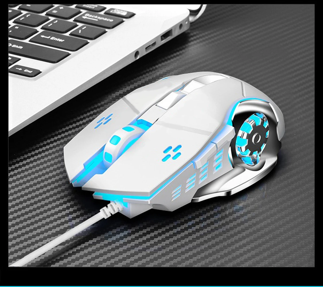 

Hot Selling Gaming Viper- Competition USB Wired 2400 DPI 6 Buttons Online Games Competitive Mouse Mice Wireless For PC Laptop
