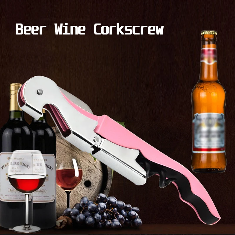 

Multi Function Bottle Opener Stainless Steel Wine Corkscrew Beer Bottle Can Remover Cutter For Kitchen Tools Bar