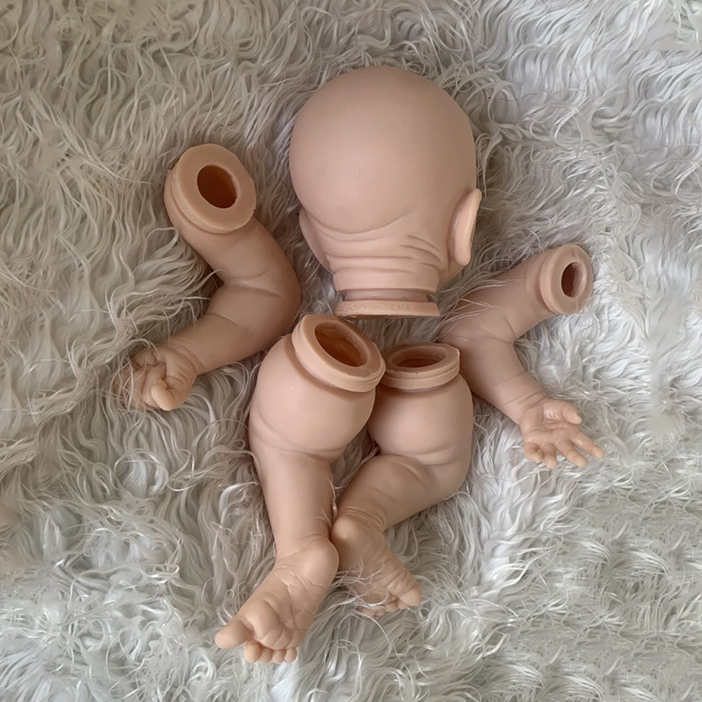 

17 Inches Home Lifelike Reborn Baby Dolls Children Sleeping Realistic Vinyl Silicone Soft Portable Funny Layla Full Body