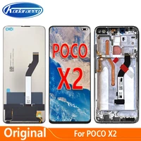 original screen for poco x2 lcd display touch digitizer screen replace for xiaomi mi pocophone x2 lcd glass