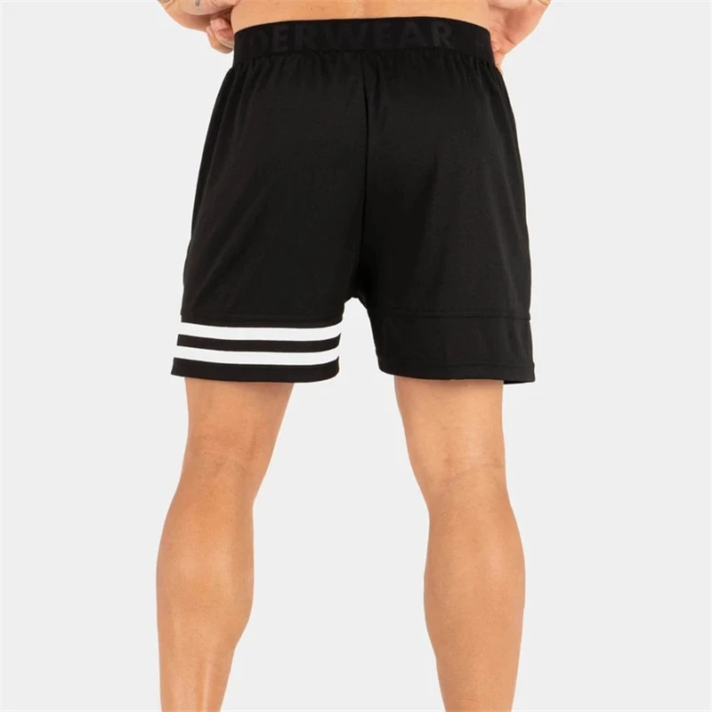 Шорты мужские с принтом льняные повседневные джоггеры одежда для фитнеса и