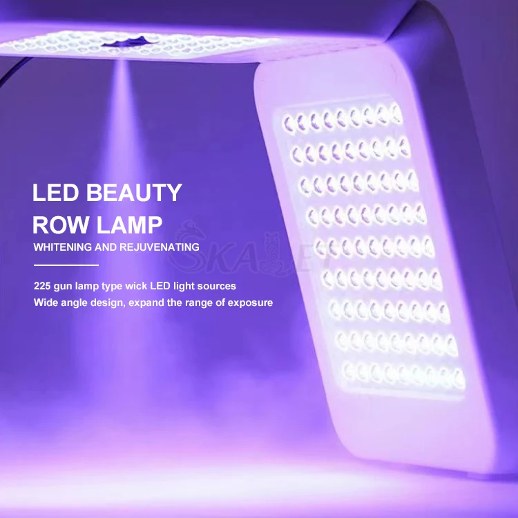 Hottest 8 Colors LED Light Therapy Acne Treatment Spray Therapy Anti-Acne Wrinkle Removal Skin Rejuvenation Care Lamp