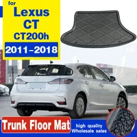 car tray boot liner cargo rear trunk cover mat boot liner floor carpet mud non slip for lexus ct 200 ct 200h ct200h 2011 2018