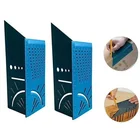 Линейка для деревообработки, 3D Измеритель угла изгиба, квадратный измерительный инструмент, деревотрубы