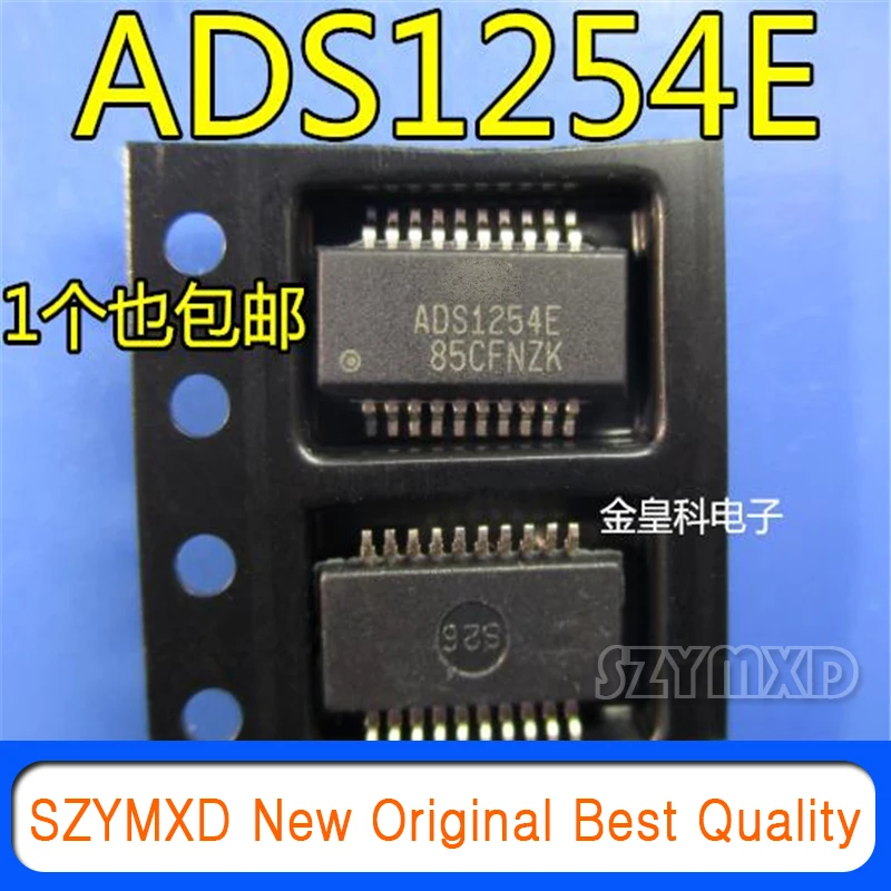 

5Pcs/Lot New Original ADS1254E analog-to-digital Converter Chip ADS1254E/2K5 SSOP20 Chip In Stock