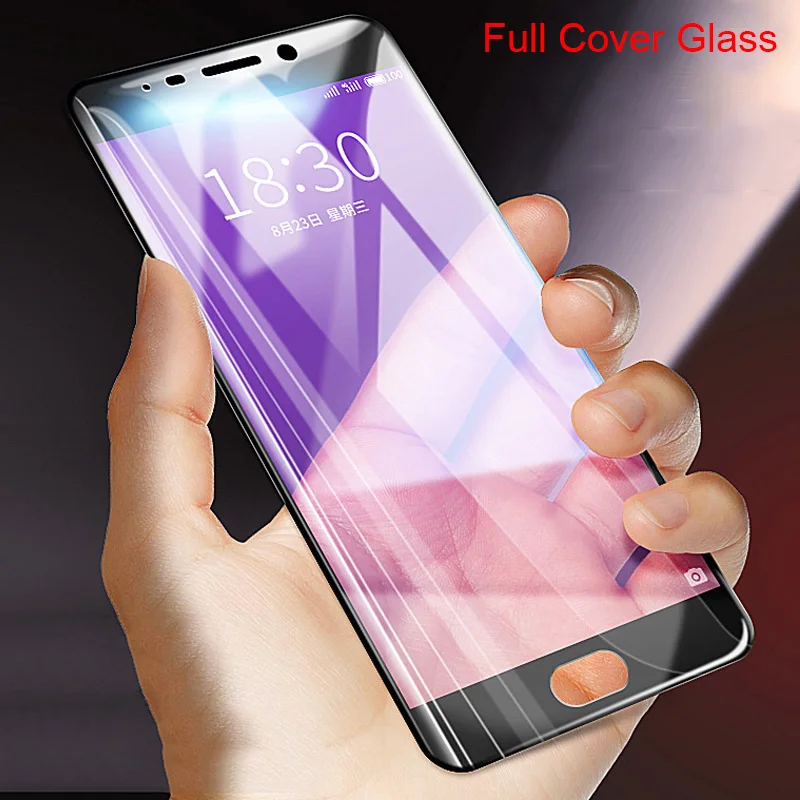 Красочное полное покрытие из закаленного стекла для Meizu M6 Note M6S M6T стекло экрана M5