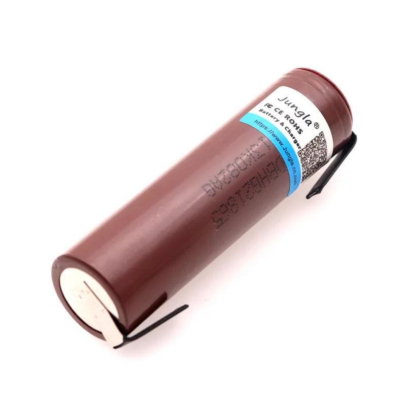 Новинка 18650 батарея HG2 18650 3000 мАч заряжаемая электронная сигарета батарея высокой разрядки 30A большой ток+ DIY nicke