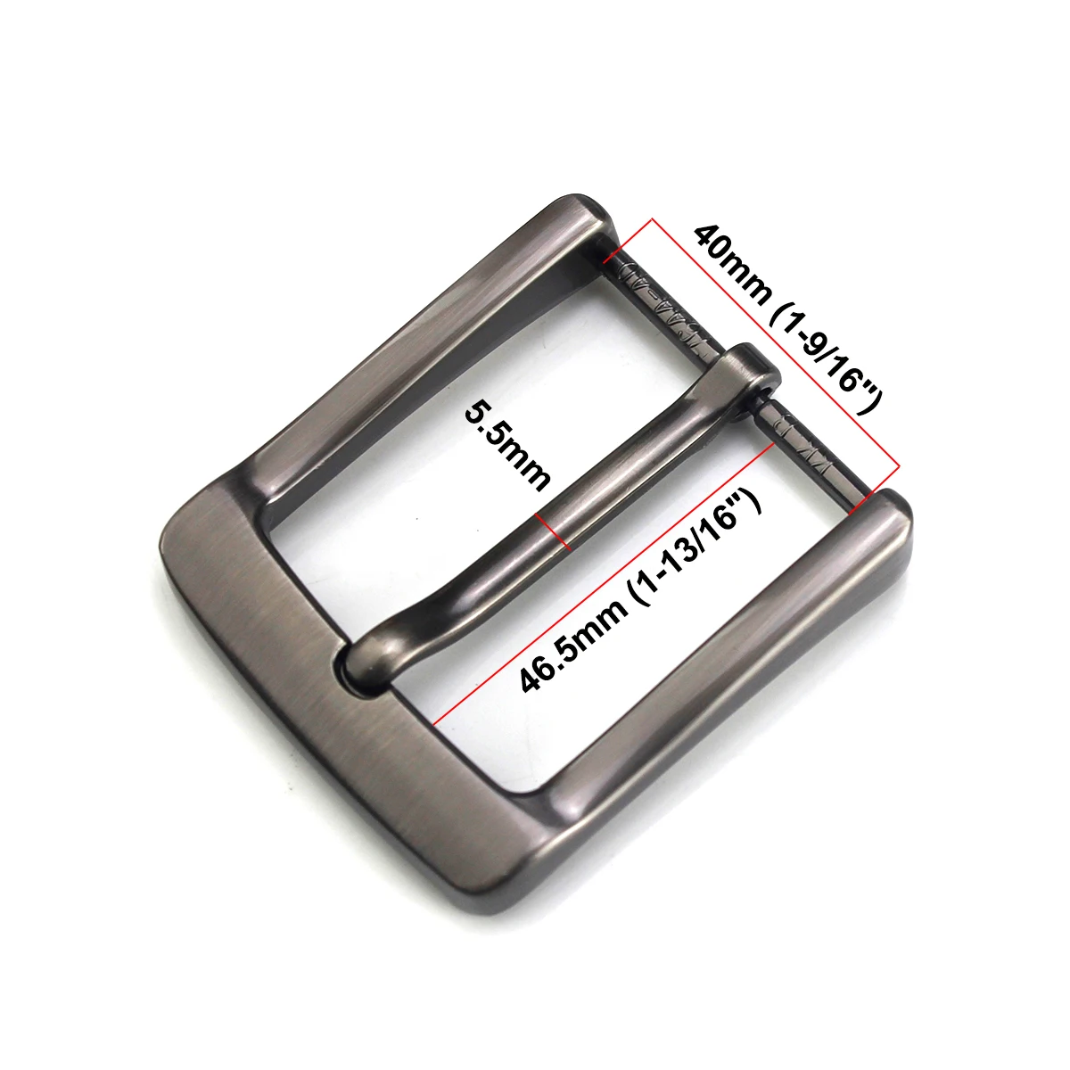 Пряжка для ремня мужская кожаная металлическая пряжка с язычком пряжки пояса