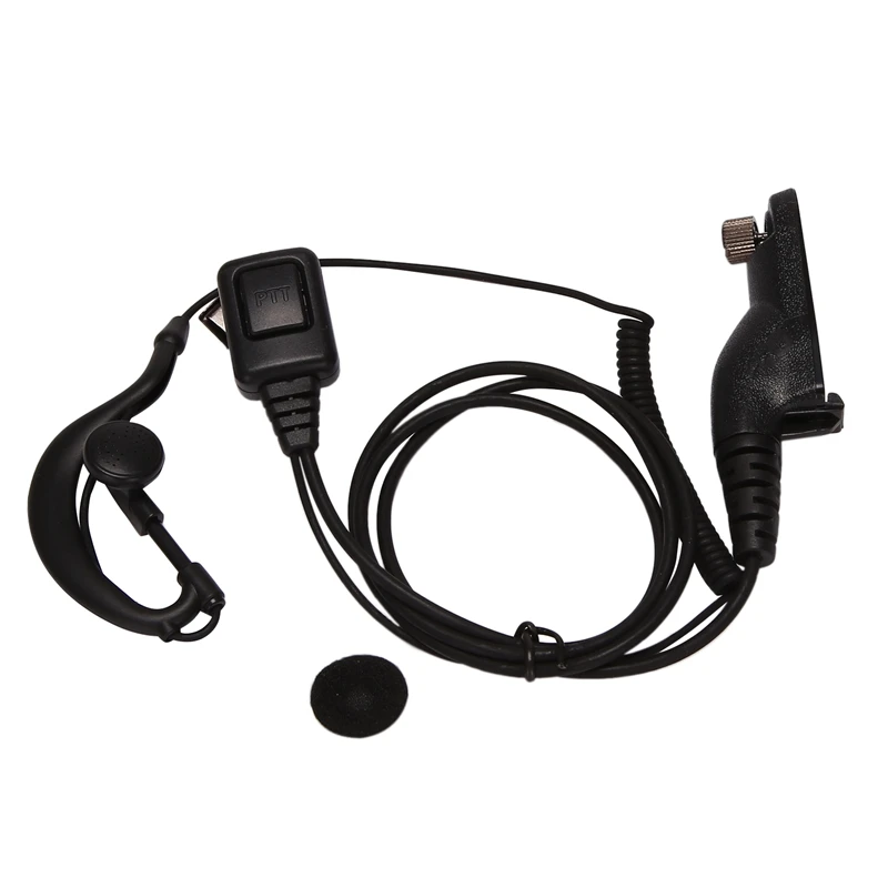 

Однопроводный наушник с усиленным кабелем для радиостанций Motorola APX4000 APX6000 APX7000 APX8000 XPR6100 XPR6350 XPR6550