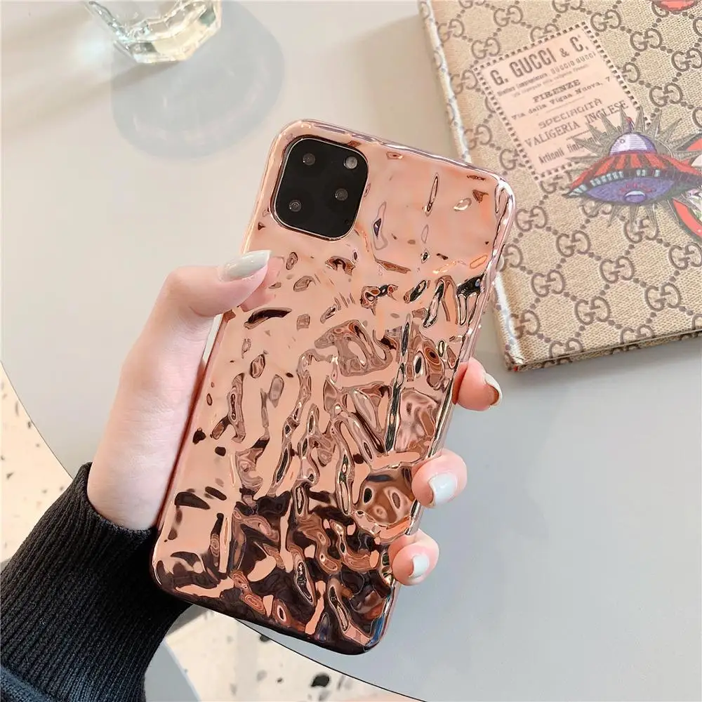 3D Dream Shell Luxury Silver Gold Foil Phone Case for iPhone 14 13 12 Mini 11 Pro XS Max XR X 7 8 Plus SE20 White Black Cover
