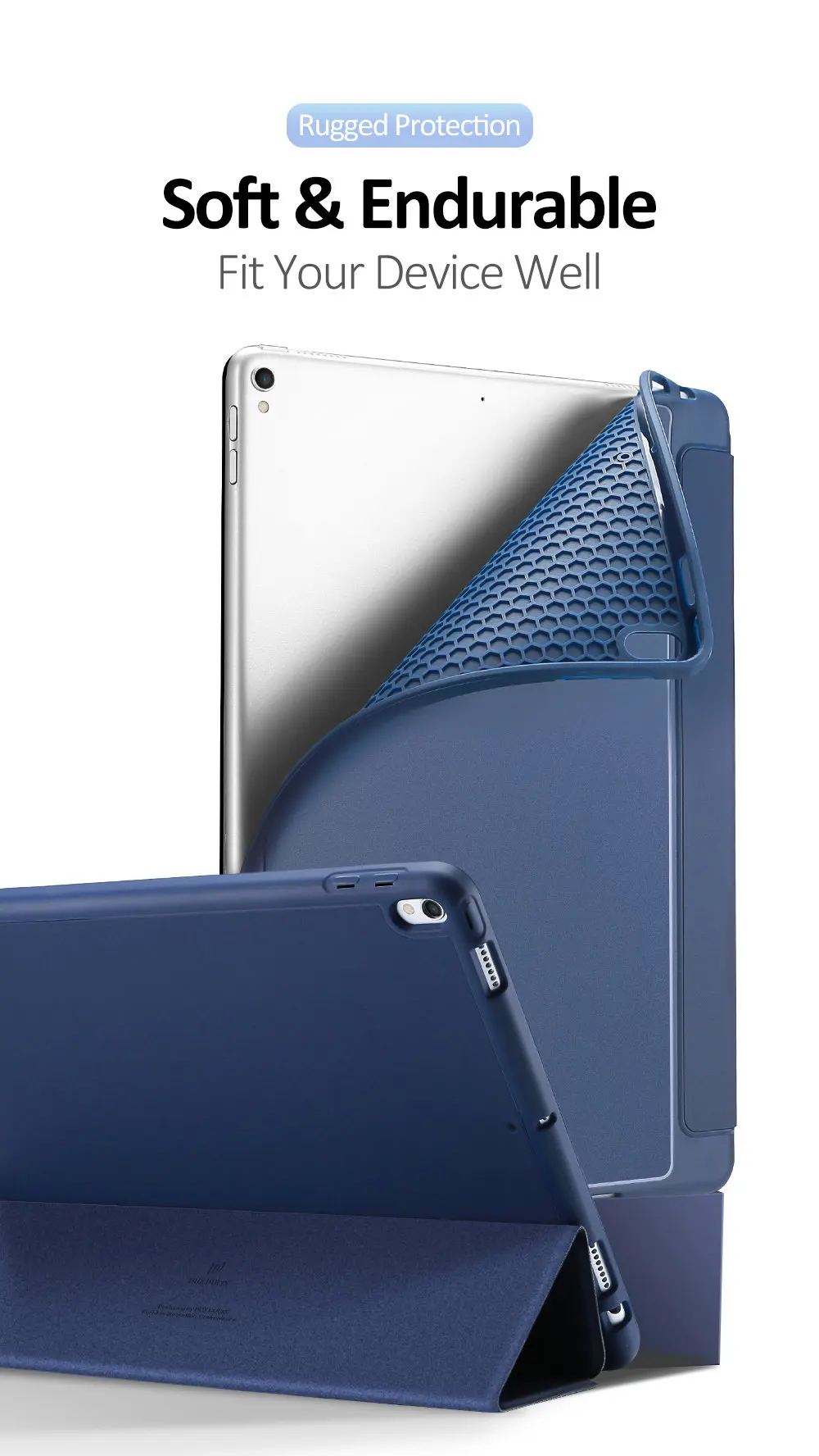 DUX DUCIS умный чехол для iPad Air PU кожаный флип Мягкий Чехол для iPad 9,7 Pro 10,5 11 12,9 Mini 5+ карандаш держатель
