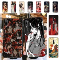 yndfcnb heaven officials blessing phone case for vivo y91c y11 17 19 17 67 81 oppo a9 2020 realme c3