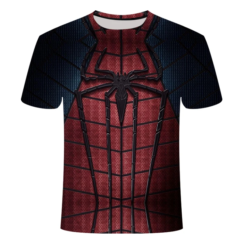 Мужские футболки с 3D принтом Человека паука Мужская компрессионная футболка
