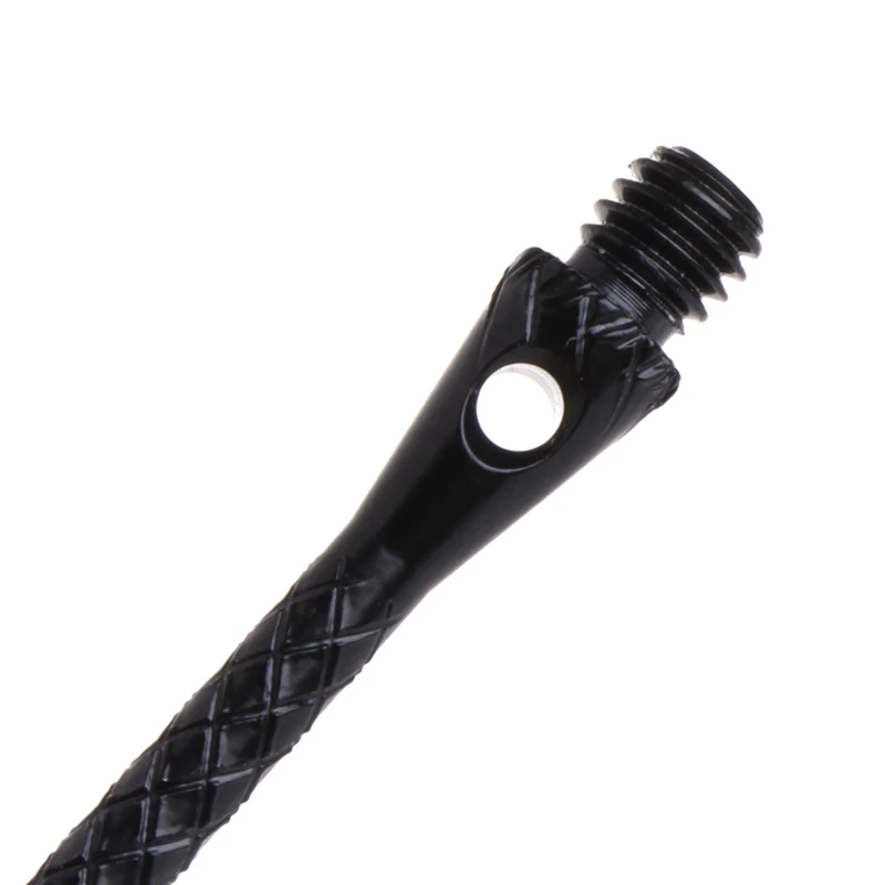 

12pcs/Lot New Aluminium Alloy 5cm Screw Dart Shaft Silver Black Darts Stems Replacement