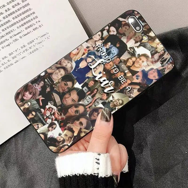 TOPLBPCS Pretty Little Liars PLL TV Show роскошный черный чехол для телефона iPhone 8 7 6 6S Plus X 5S SE 2020 XR 11