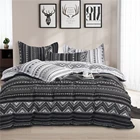 Комплект постельного белья Nordic Luxury Boho, богемное одеяло, пододеяльник, наволочка, размер Queen Super King 240  220, 3 шт., для взрослых, двойное постельное белье