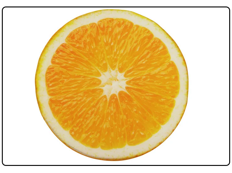 Точечный коврик для фруктов животных арбуз гнездо киви фруктовый оранжевый