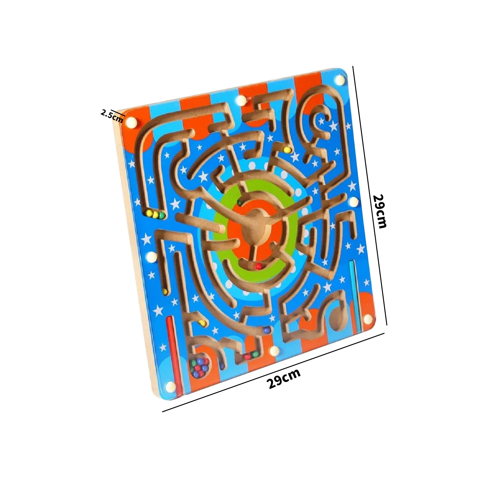 

Wooden Magnetic Pen Maze Puzzle Board Kids Montessori Educational Toys For Children Cartoon Animal Balance Game Jigsaw Board