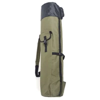 fishing rod bag waterproof fishing pole case bag with durable foldingportable fishing rod case holds 5 polestackle