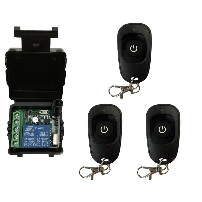Умный домDC 12 В 1 канал пульт дистанционного управления приемник беспроводной RF