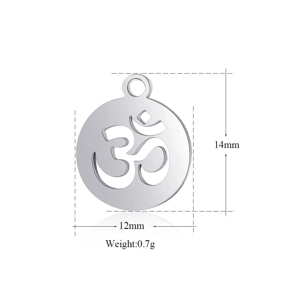 Подвески для йоги из нержавеющей стали 10 шт. | Украшения и аксессуары