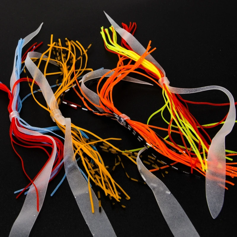 

Portable Luminous Silicone Fishing Wires with Fishing Lead Head Hook Luya Fly Fishing Lead Head Binding Lines