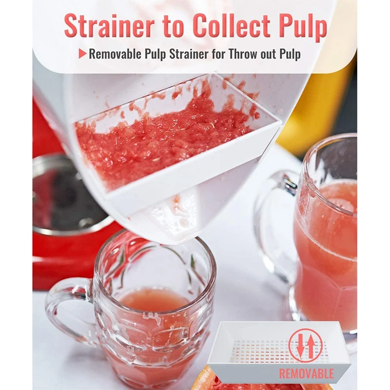 

Juice Attachment for Kitchenaid Stand Mixers (4.5QT/5QT),Citrus Juicer Attachment with Brush for Kitchenaid