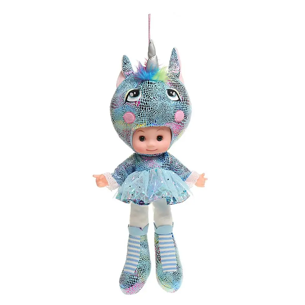 

Simulation Doll Unicorn Hanging Baby Vocal Singing Early Education To Accompany Sleep House Beautiful Princess Girl Toys