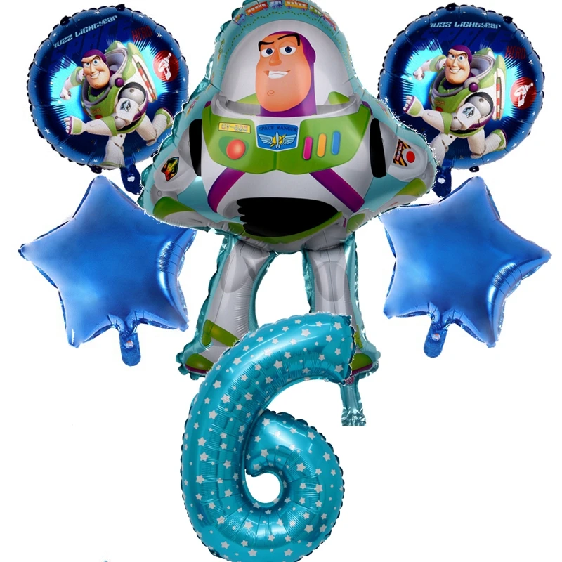 История игрушек Тема Disney 32 дюйма 1-9 номер день рождения детей Мальчика Baby Shower