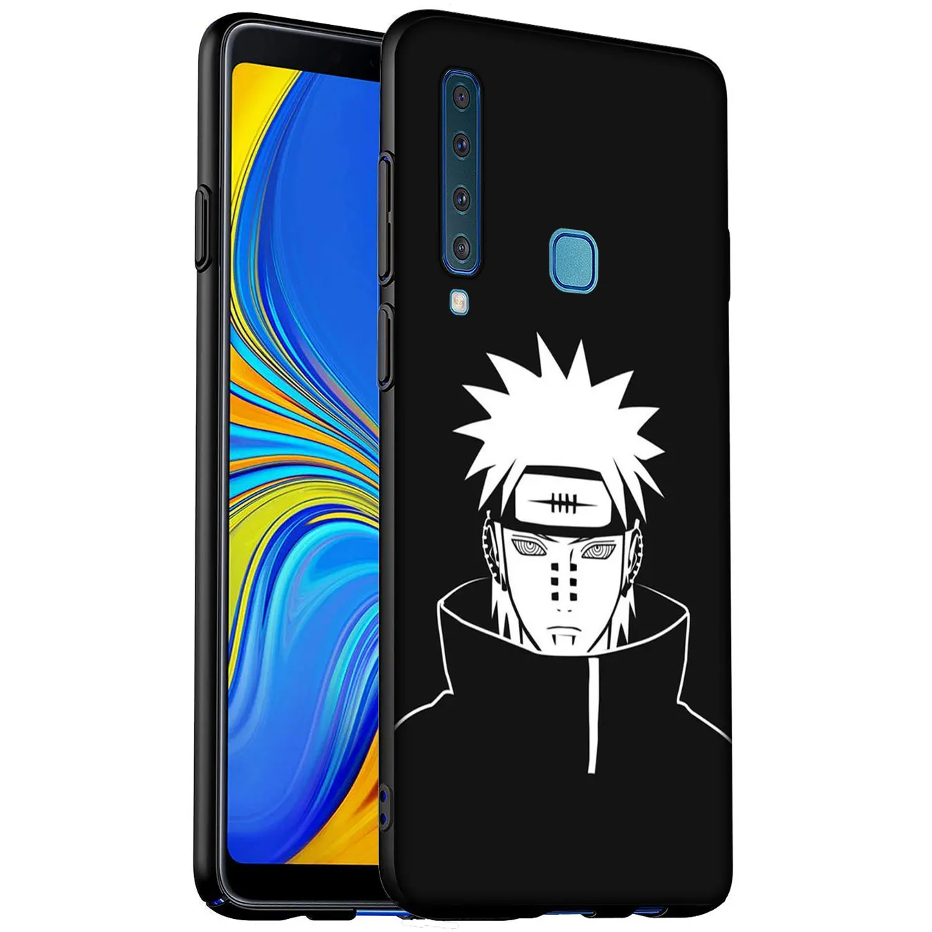 Akatsuki логотип Наруто ведущий Мягкий силиконовый чехол для телефона Samsung Galaxy A6 A7 A8 A9