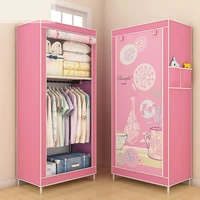 non woven folding portable dustproof closet closet storage cabinet household furniture bedroom storage cabinet special price
