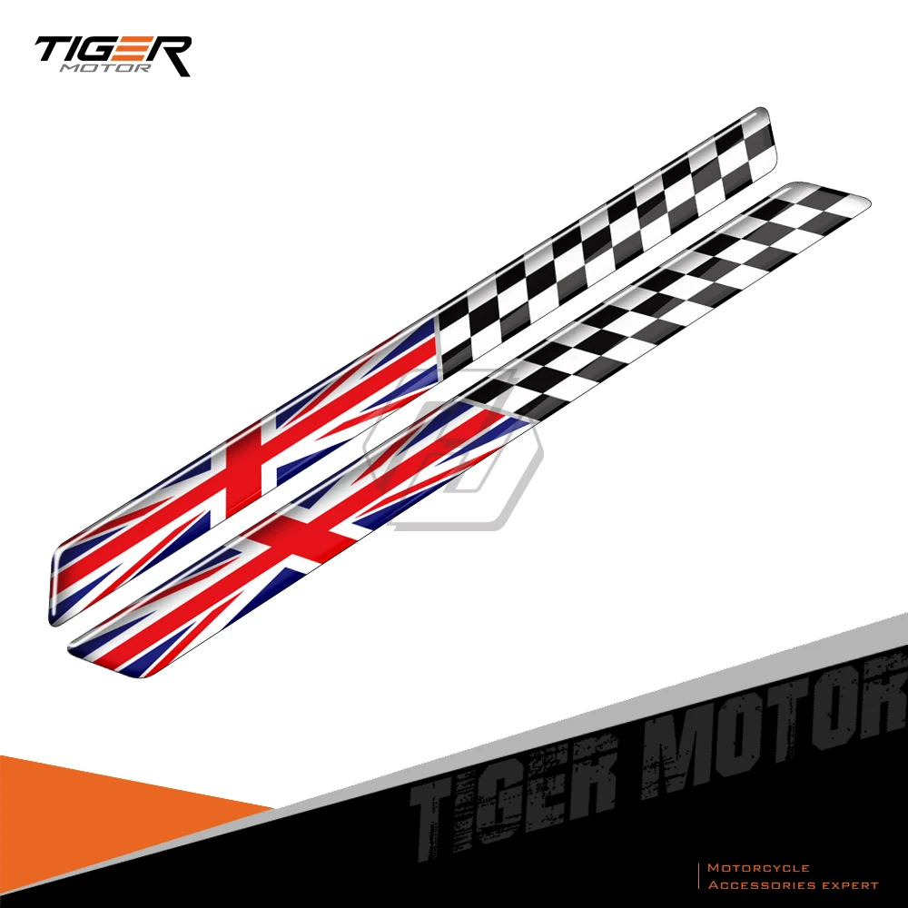 3D наклейка на мотоцикл Юнион Джек Чехол Для триумфа наклейки для Нортона Yamaha Honda