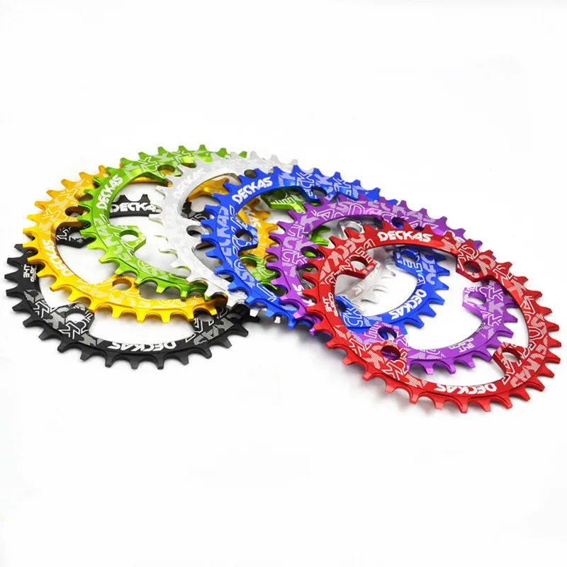 Звезда велосипедная DECKAS 96BCD круглая узкая широкая 32T 34T 36T 38T для M7000 M8000 M9000 M6000|Шатун
