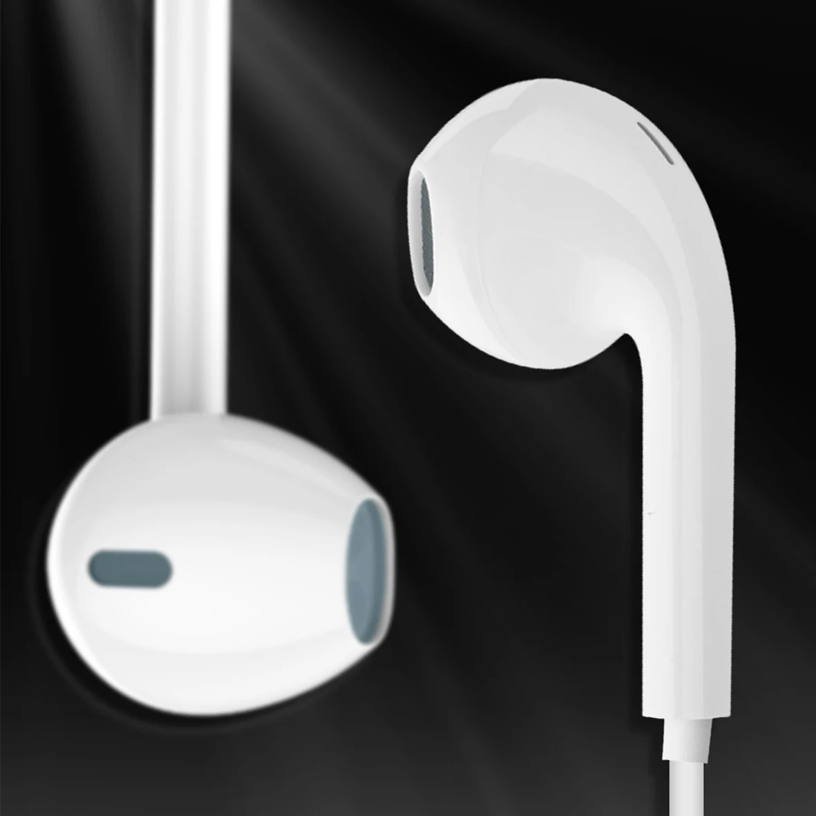 

Quality Headsets 3.5mm Stereo Line Headsets Widely Compatible Iphone Samsung Xiaomi Huawei With Microphone IN-Ear Wired Earphone