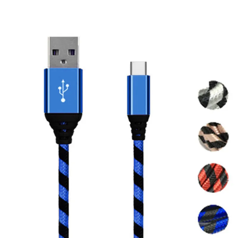 1 м 2 металлический корпус штекер USB 3 Type c быстрое зарядное устройство usb для samsung S8