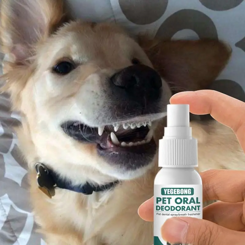 

Дезодорант для полости рта домашних животных, освежитель дыхания для собак, спрей для чистки зубов, устройство для устранения неприятного д...