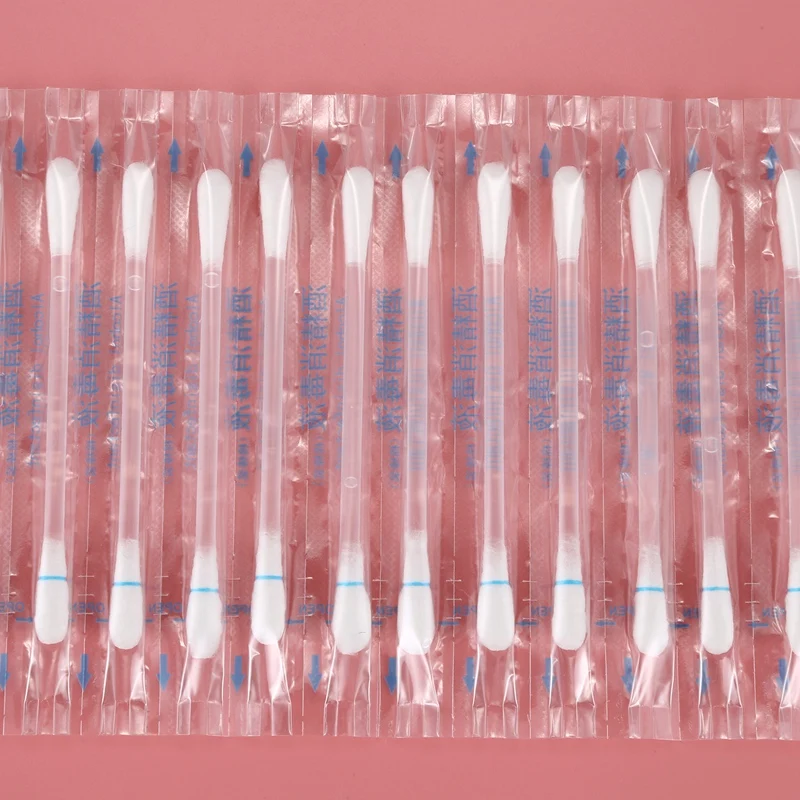 

Disposable Alcohol Stick Disinfected Cotton Swab Emergency Care Sanitary Women Makeup Cotton Buds Tip For