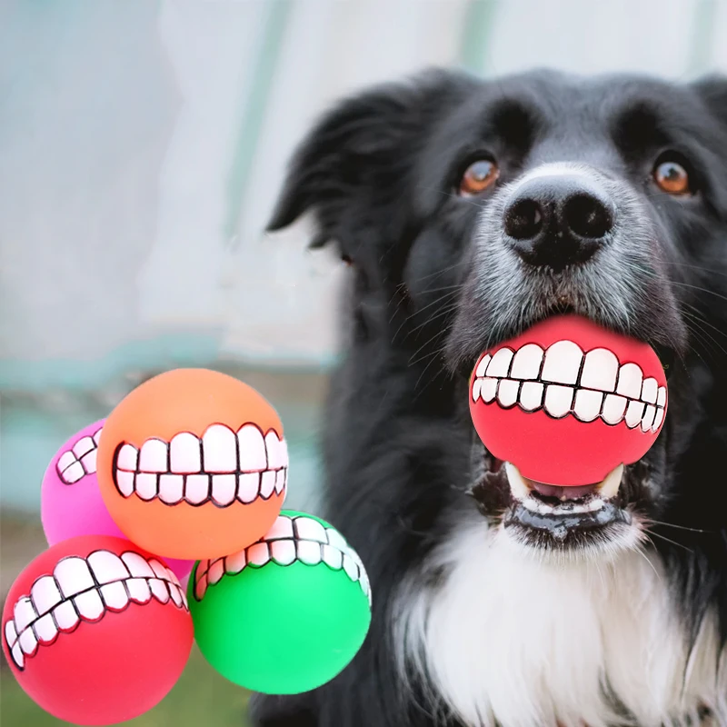 Забавный мягкий мяч для щенков кошек большие жевательные игрушки собак игрушка