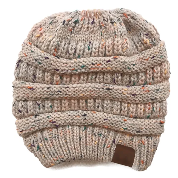 beige with tag New Headwear Knitted Crochet Headband Turban Winter Ear Warmer Headwrap Elastic Hair Band for Women's Wide Hair Accessories - Цвет: beige with tag
