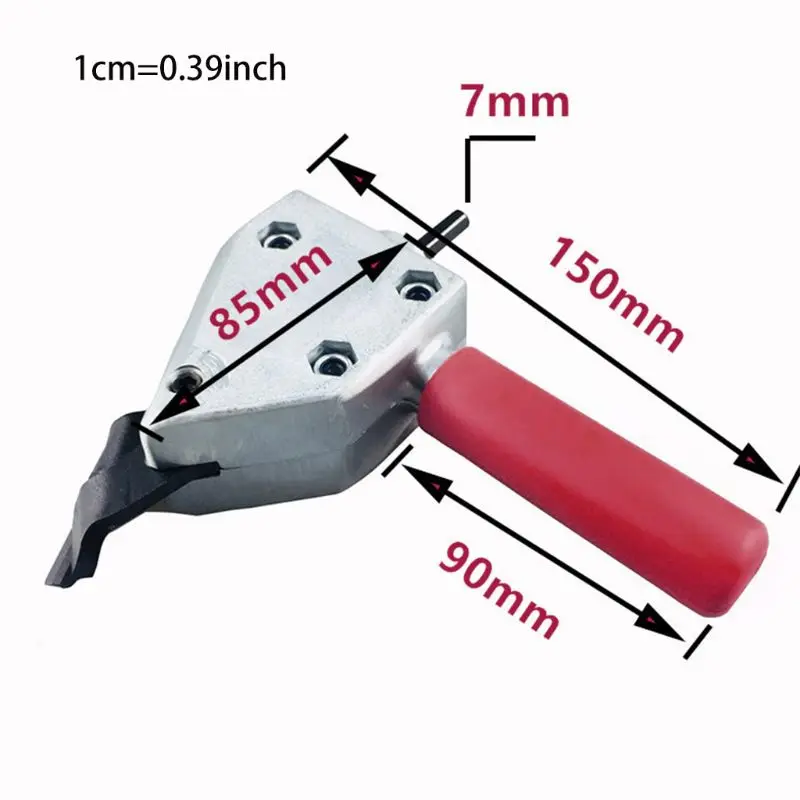 

Sheet Metal Shears Cutters Electric Drills Tinplate Scissors Barbed Wire Steel Nibbler Fixing Scissors Saw Cutting Attachment