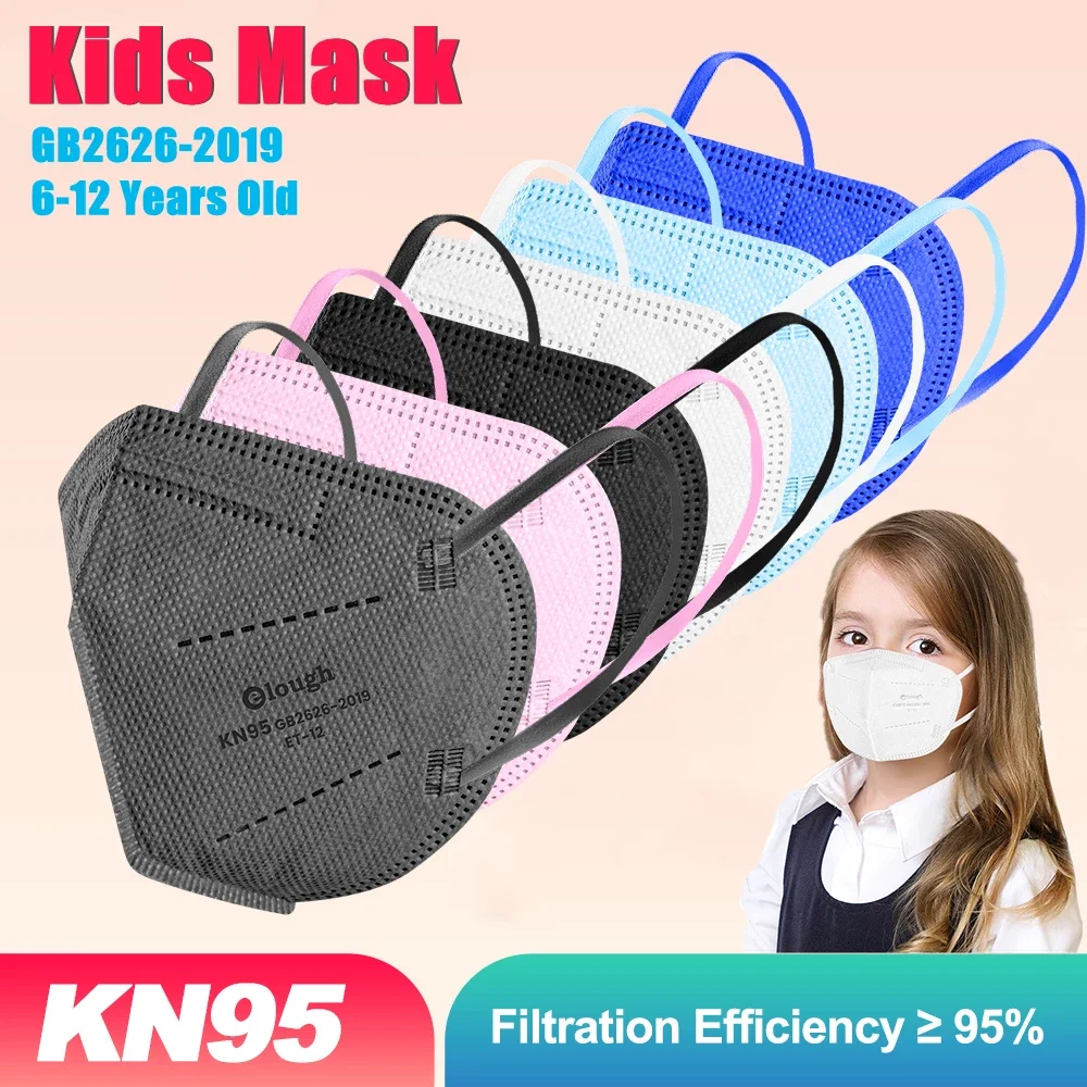 

Детские маски FFP2 От 9 до 12 лет Mascarilla KN95 Infantil FFP2mask для детей 4 Ply Mascarillas FPP2 для детей 4 a 12 лет