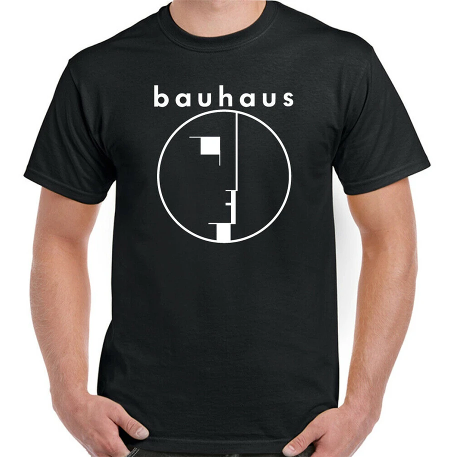 Bauhaus Мужская немецкая Изобразительное искусство старомодная футболка дизайн