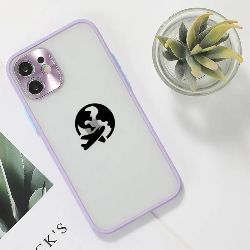 

World Map Travel-1 Phone Case For iPhone 12 11 Mini Pro XR XS Max 7 8 Plus X Matte transparent Purple Back Cover