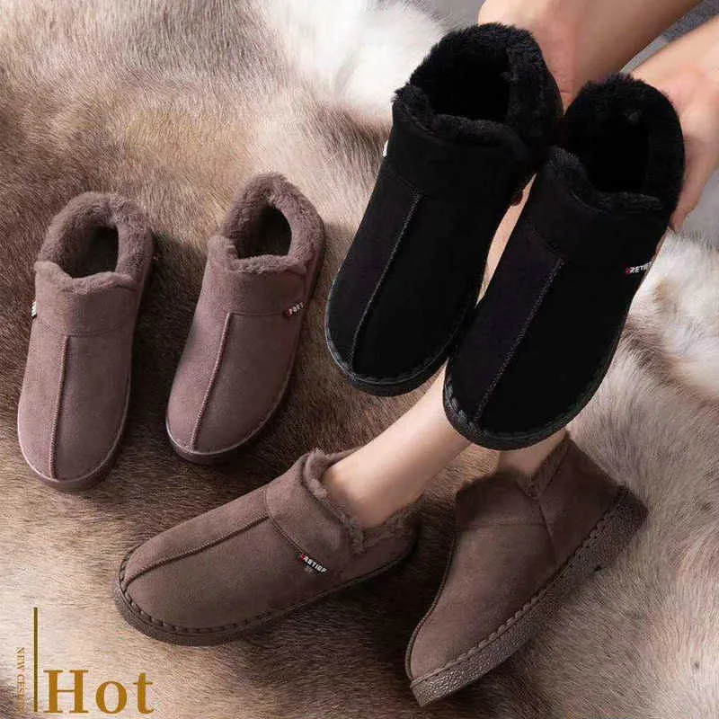 

Men Shoes New Boots Men Winter Snow Boots Casual Men Winter Boots Outdoor Walking Sneakers Furry Warm Male Shoe Work Shoes
