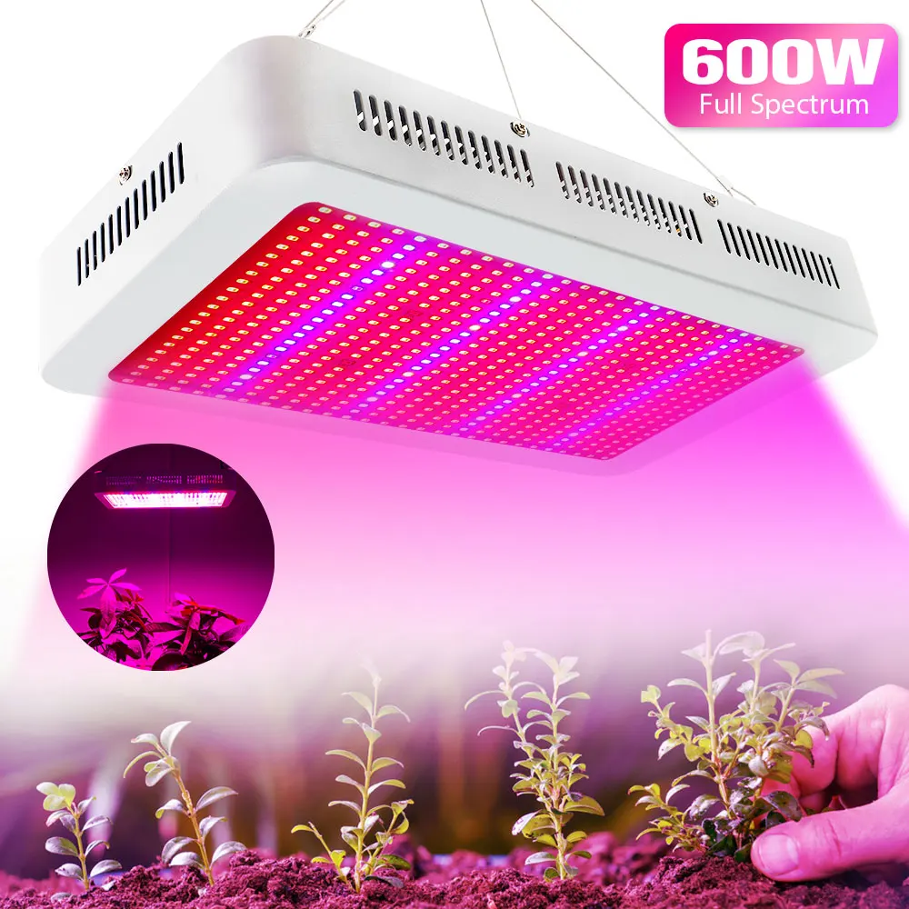 600W Growing Lamp AC85 265V SMD5730 LED Grow Light Full Spectrum For Indoor Plants Growing Flowering Whole Period
