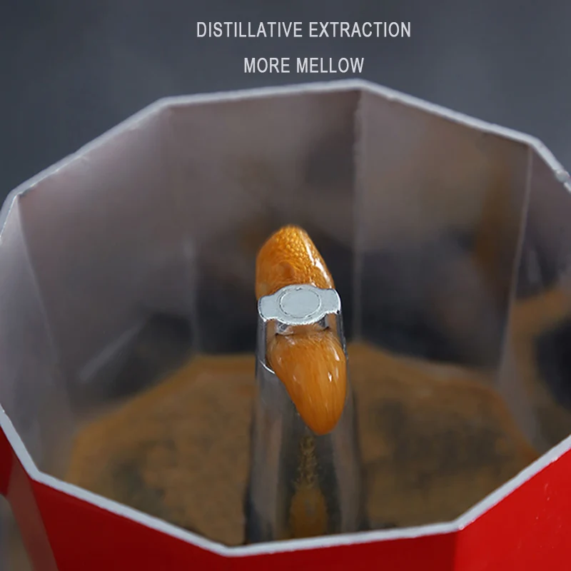 Кофейник GURET кастрюля алюминиевый кофейник для мокко эспрессо чайник домашний