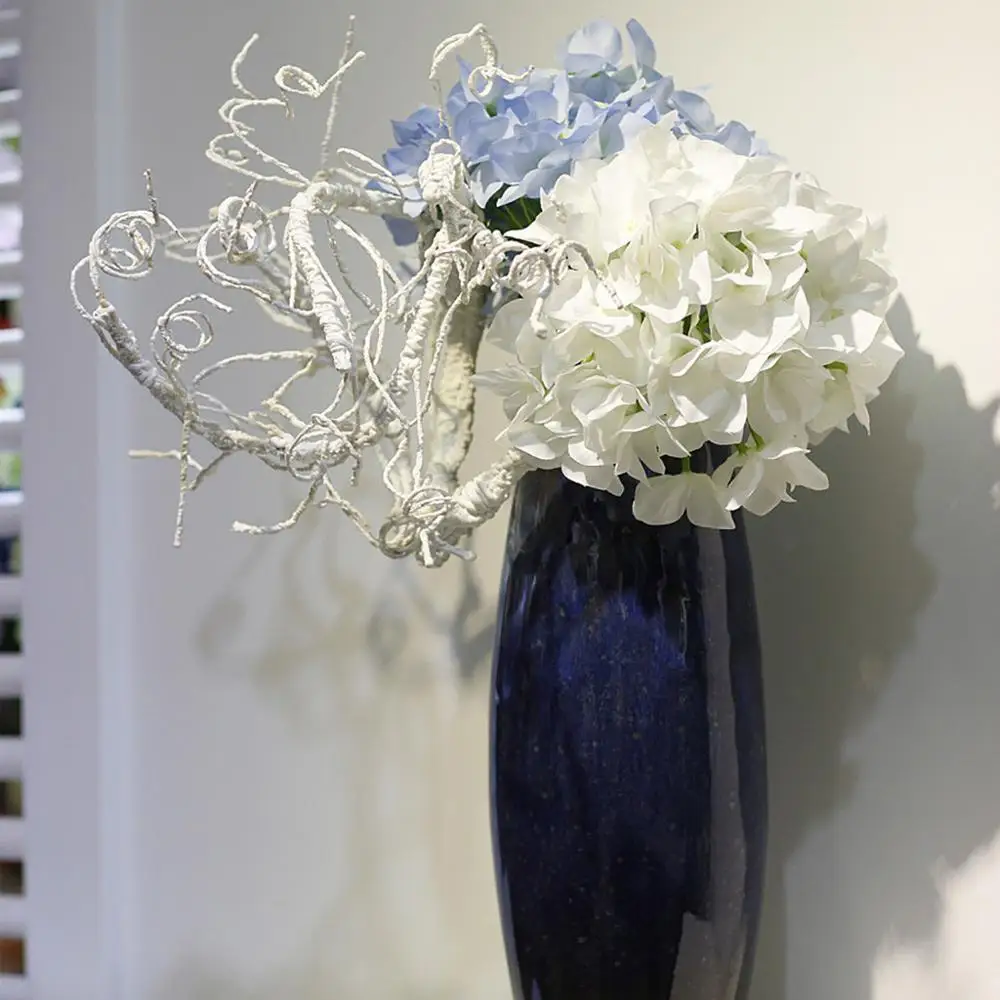 Искусственные цветы для украшения Гортензия свадьбы дома вечерние Декор большой