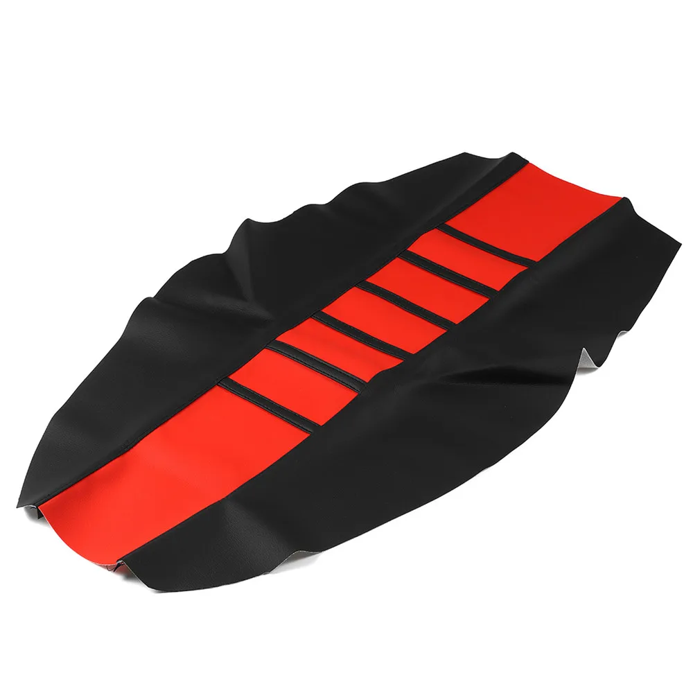 Motorcycles Seat Cover Dirt Bike Off-road Gripper Soft Leather Striped Design + Vinyl Material Wear Resistant Dust-proof | Автомобили и