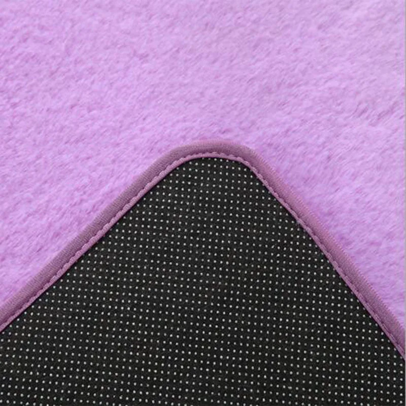 СОВРЕМЕННЫЙ ТОЛСТЫЙ прикроватный нескользящий коврик из искусственного